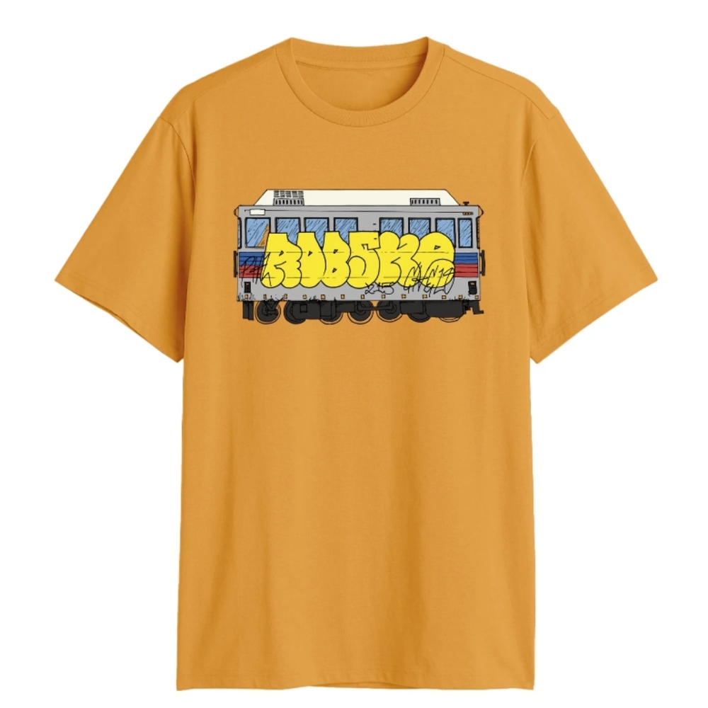 Roberto Lugo Graffiti Train Graphic Tee Shirt